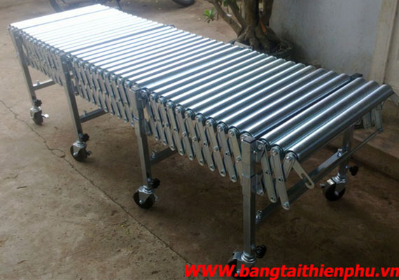 Khung băng Tải Con Lăn Xếp