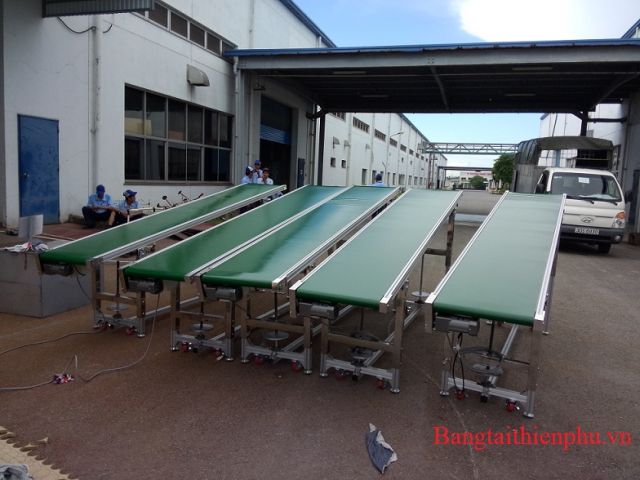 Băng Tải Khung Nhôm Định Hình