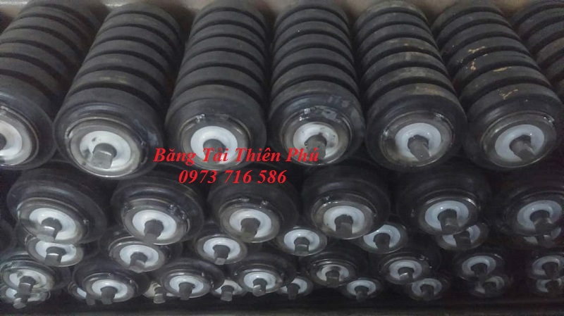 Con Lăn Bọc Cao Su Giảm Chấn